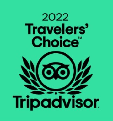 2022 Trip Advisor's Tavelers Choice